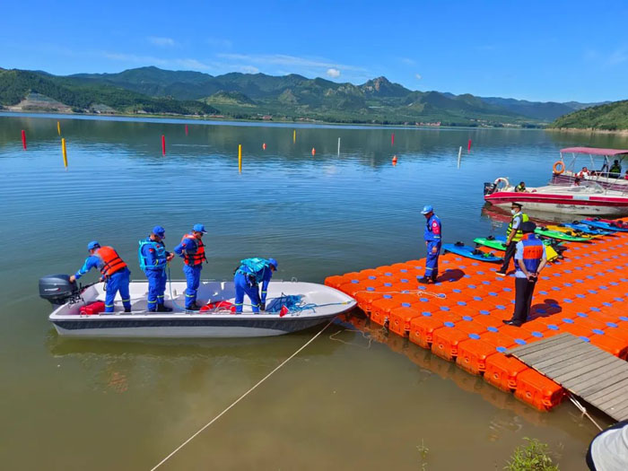 水上應急救援演練